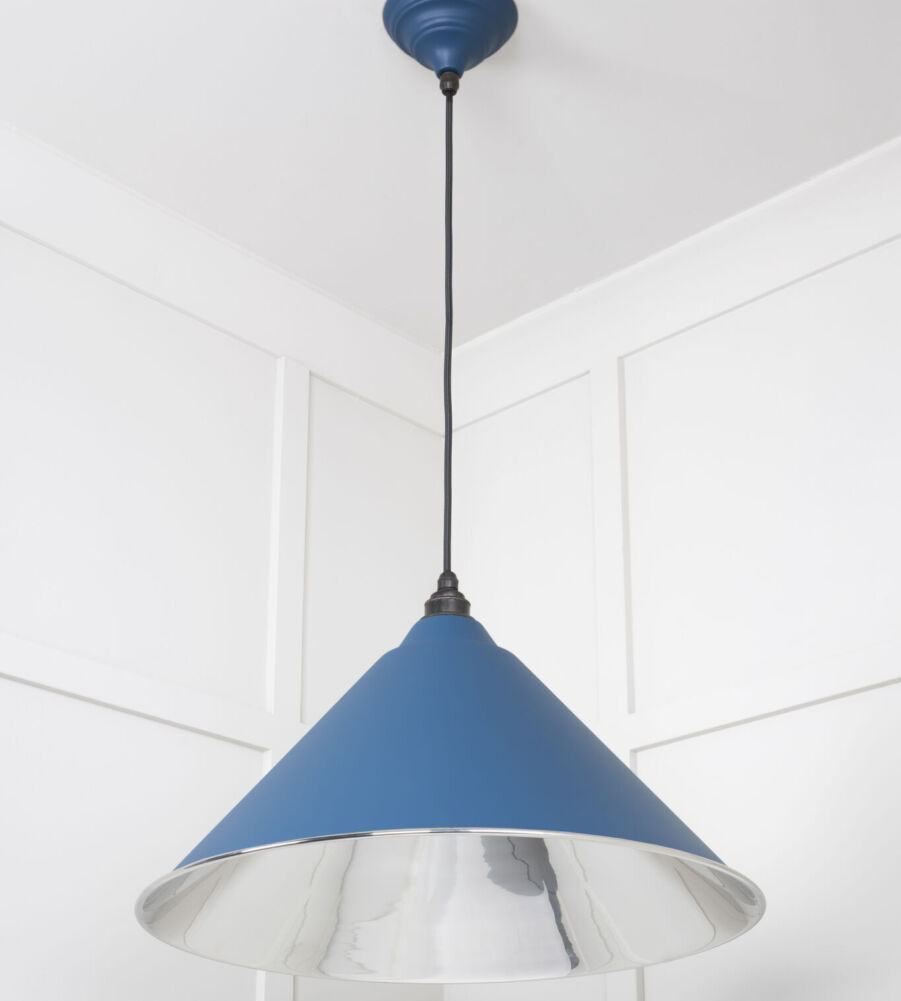 From The Anvil Smooth Nickel Hockley Pendant in Upstream - Image 4
