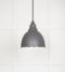 From The Anvil White Gloss Brindley Pendant in Bluff