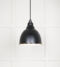 From The Anvil White Gloss Brindley Pendant in Elan Black