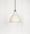 From The Anvil White Gloss Brindley Pendant in Teasel