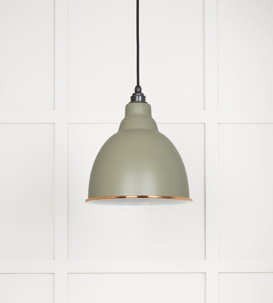 From The Anvil White Gloss Brindley Pendant in Tump - Image 3