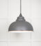 From The Anvil White Gloss Harborne Pendant in Bluff