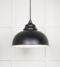 From The Anvil White Gloss Harborne Pendant in Elan Black
