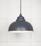 From The Anvil White Gloss Harborne Pendant in Slate