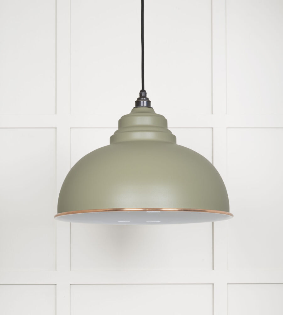 From The Anvil White Gloss Harborne Pendant in Tump - Image 3