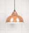 From The Anvil White Gloss Harborne Pendant in Copper