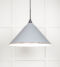 From The Anvil White Gloss Hockley Pendant in Birch