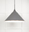 From The Anvil White Gloss Hockley Pendant in Bluff