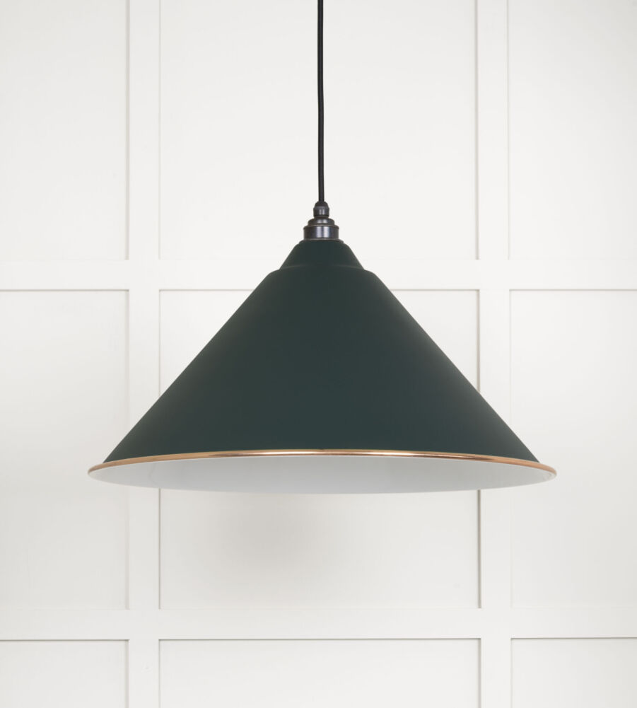 From The Anvil White Gloss Hockley Pendant in Dingle - Image 3