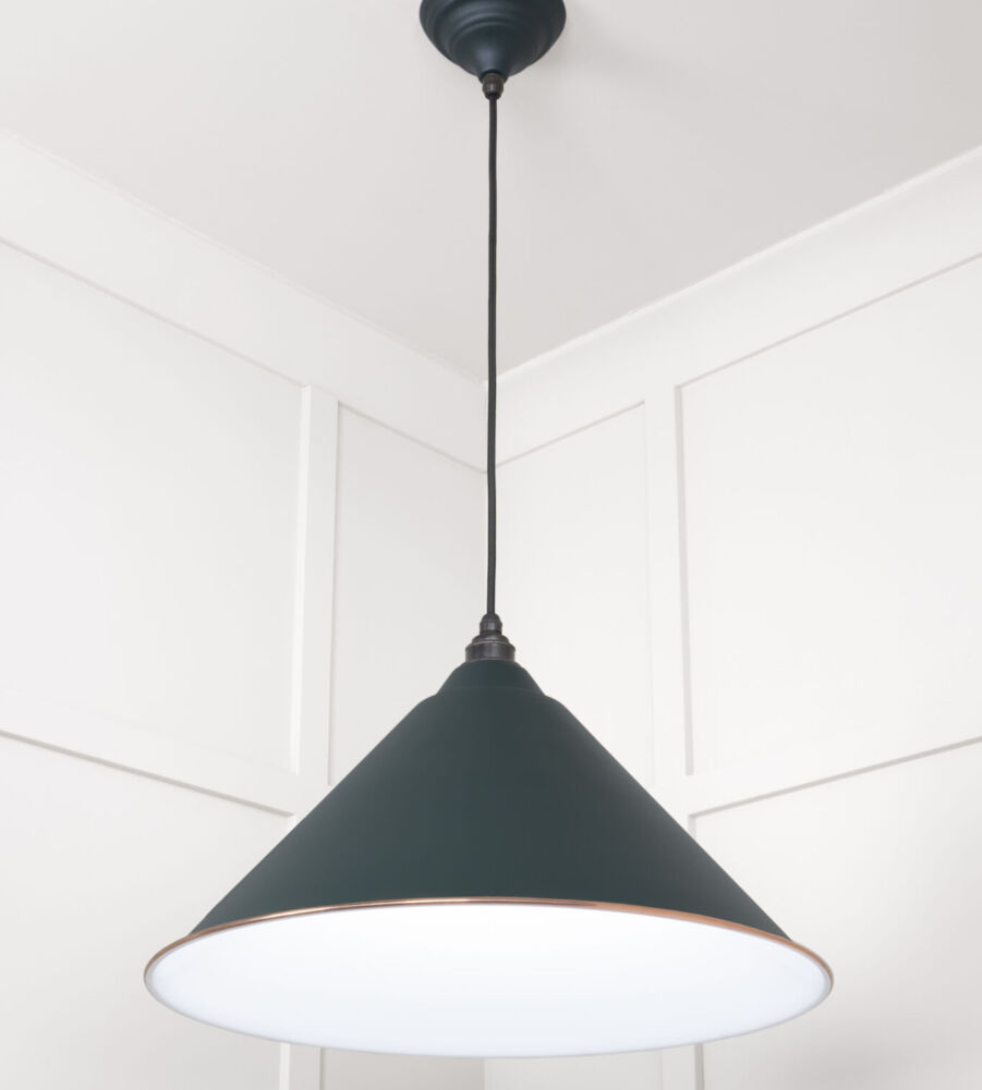 From The Anvil White Gloss Hockley Pendant in Dingle - Image 4