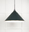 From The Anvil White Gloss Hockley Pendant in Dingle
