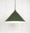 From The Anvil White Gloss Hockley Pendant in Heath