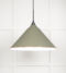 From The Anvil White Gloss Hockley Pendant in Tump