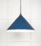 From The Anvil White Gloss Hockley Pendant in Upstream