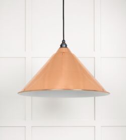 From The Anvil White Gloss Hockley Pendant in Copper - Image 3