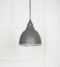 From The Anvil Hammered Nickel Brindley Pendant in Bluff