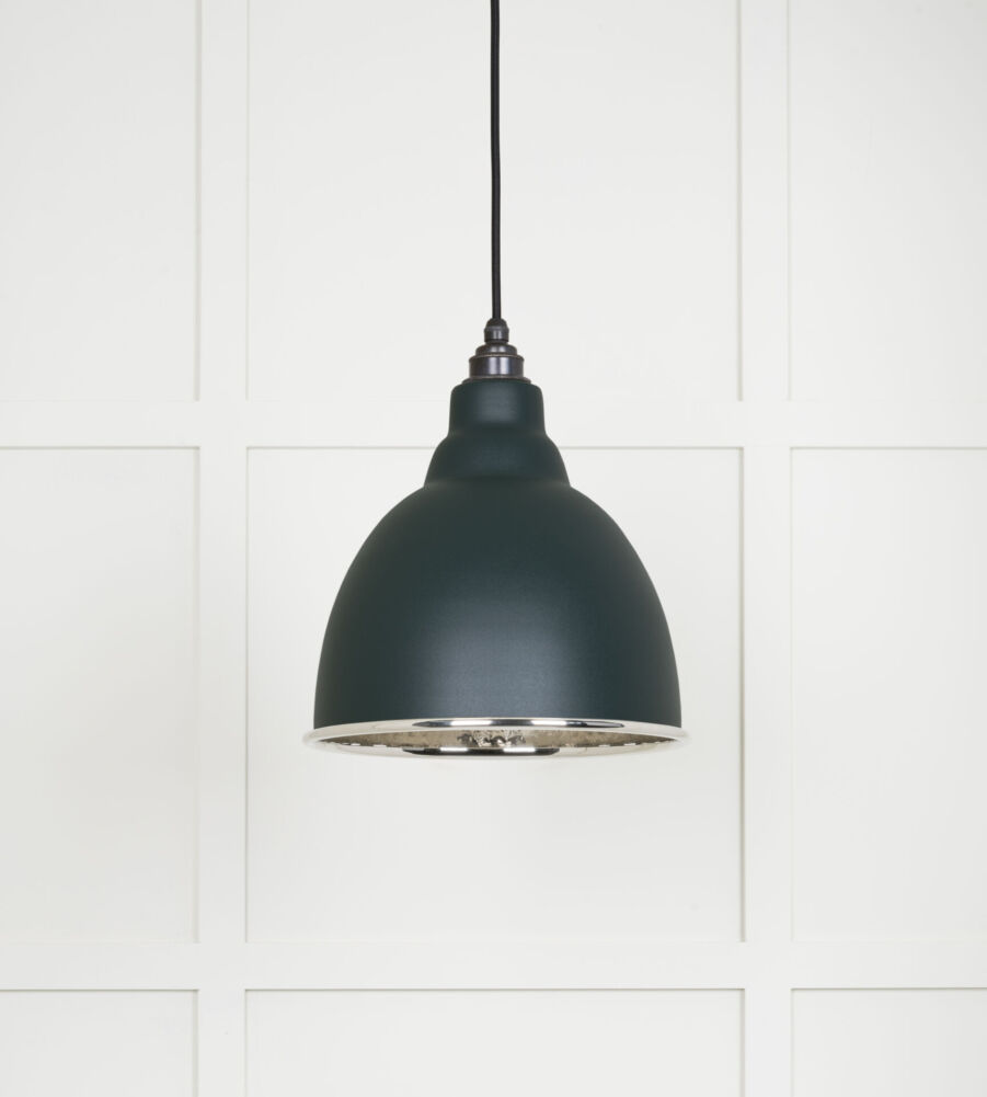 From The Anvil Hammered Nickel Brindley Pendant in Dingle - Image 3