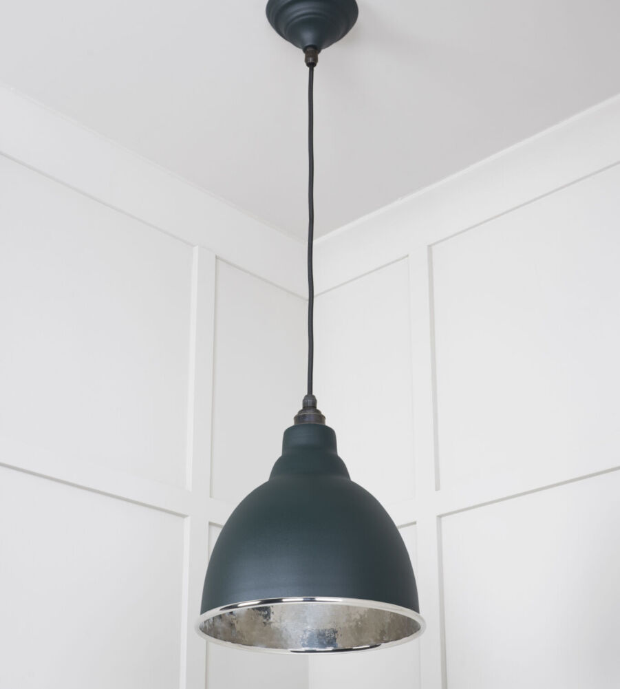 From The Anvil Hammered Nickel Brindley Pendant in Dingle - Image 4
