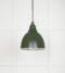 From The Anvil Hammered Nickel Brindley Pendant in Heath