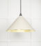 From The Anvil Smooth Brass Hockley Pendant in Teasel