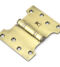 From The Anvil Aged Brass 4" x 3" x 5"  Parliament Hinge (pair) ss