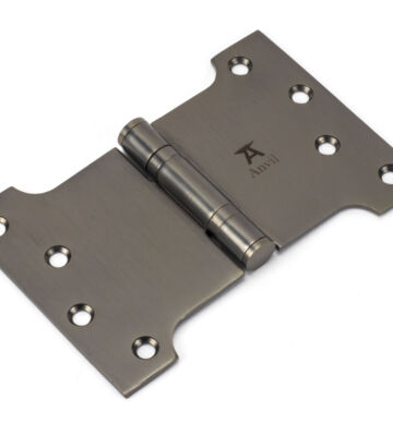 From The Anvil Aged Bronze 4″ x 4″ x 6″  Parliament Hinge (pair) ss