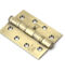 Aged Brass 4" Ball Bearing Butt Hinge (pair)