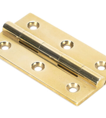 From The Anvil Polished Brass 2.5″ Butt Hinge (pair)