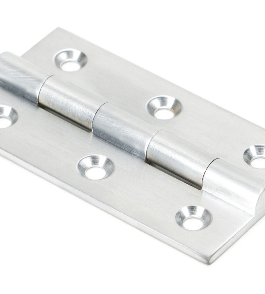 From The Anvil Satin Chrome 2.5" Butt Hinge (pair)
