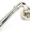 From The Anvil Polished Nickel Newbury Lever on Rose Set (Plain) - Unsprung