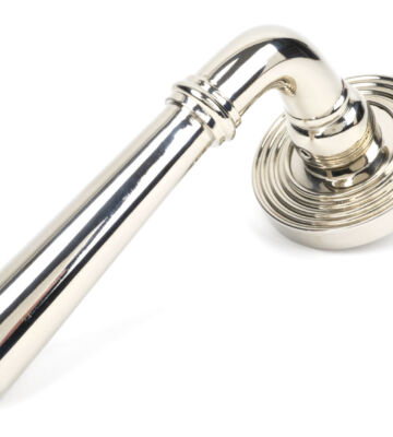 From The Anvil Polished Nickel Newbury Lever on Rose Set (Beehive) – Unsprung
