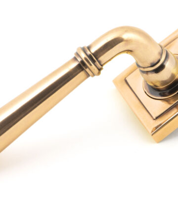 From The Anvil Polished Bronze Newbury Lever on Rose Set (Square) – Unsprung