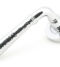 From The Anvil Pol. Chrome Hammered Newbury Lever on Rose Set (Plain) - Unsprung