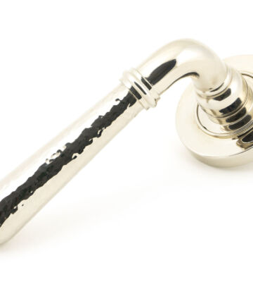 From The Anvil Pol. Nickel Hammered Newbury Lever on Rose Set (Plain) – Unsprung