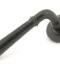 From The Anvil Aged Bronze Hammered Newbury Lever on Rose Set (Plain) - Unsprung