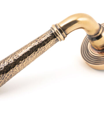 From The Anvil Pol. Bronze Hammered Newbury Lever on Rose Set (Beehive) – Unsprung