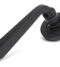 From The Anvil Aged Bronze Avon Round Lever on Rose Set (Plain) - Unsprung