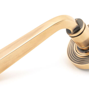 From The Anvil Polished Bronze Avon Round Lever on Rose Set (Beehive) – Unsprung