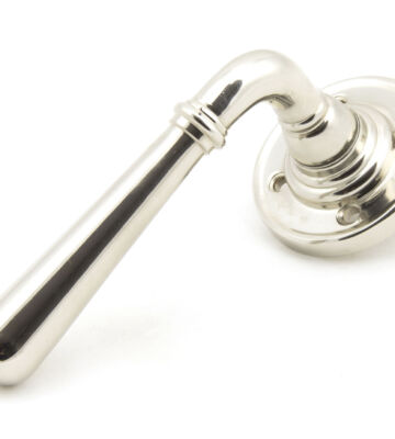 From The Anvil Polished Nickel Newbury Lever On Rose Set – Unsprung