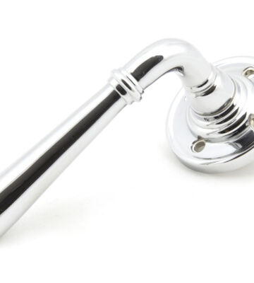 From The Anvil Polished Chrome Newbury Lever on Rose Set – Unsprung
