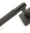 From The Anvil Aged Bronze Brompton Lever on Rose Set (Square) - Unsprung