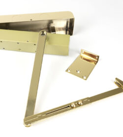 From The Anvil Polished Brass Size 2-5 Door Closer & Cover - Image 3