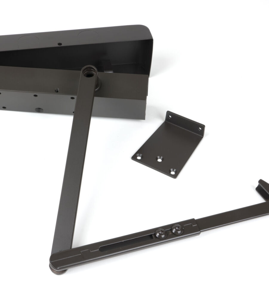 From The Anvil Aged Bronze Size 2-5 Door Closer & Cover - Image 3