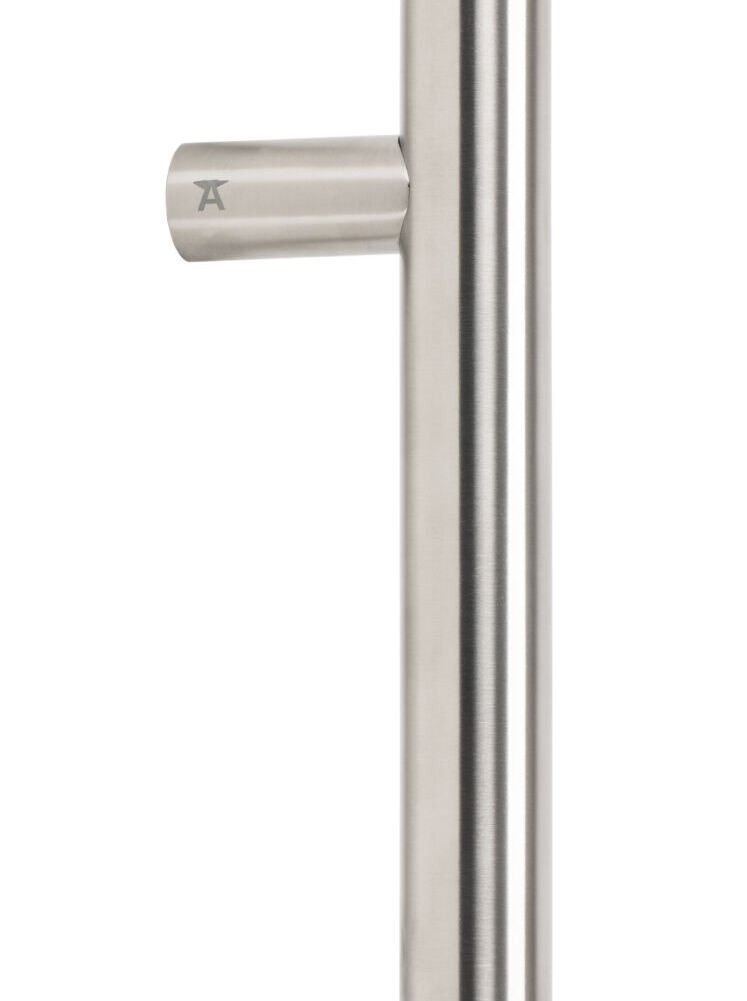 From The Anvil Satin SS (316) 0.9m T Bar Handle Secret Fix 32mm Ø