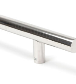 From The Anvil Polished SS (316) 0.9m T Bar Handle B2B Fix 32mm Ø - Image 4