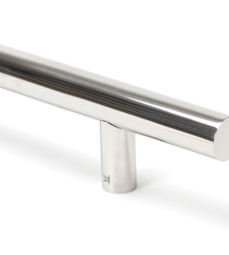 From The Anvil Polished SS (316) 1.8m T Bar Handle B2B Fix 32mm Ø - Image 4