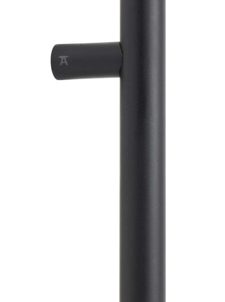 From The Anvil Matt Black SS (316) 0.9m T Bar Handle Bolt Fix 32mm Ø
