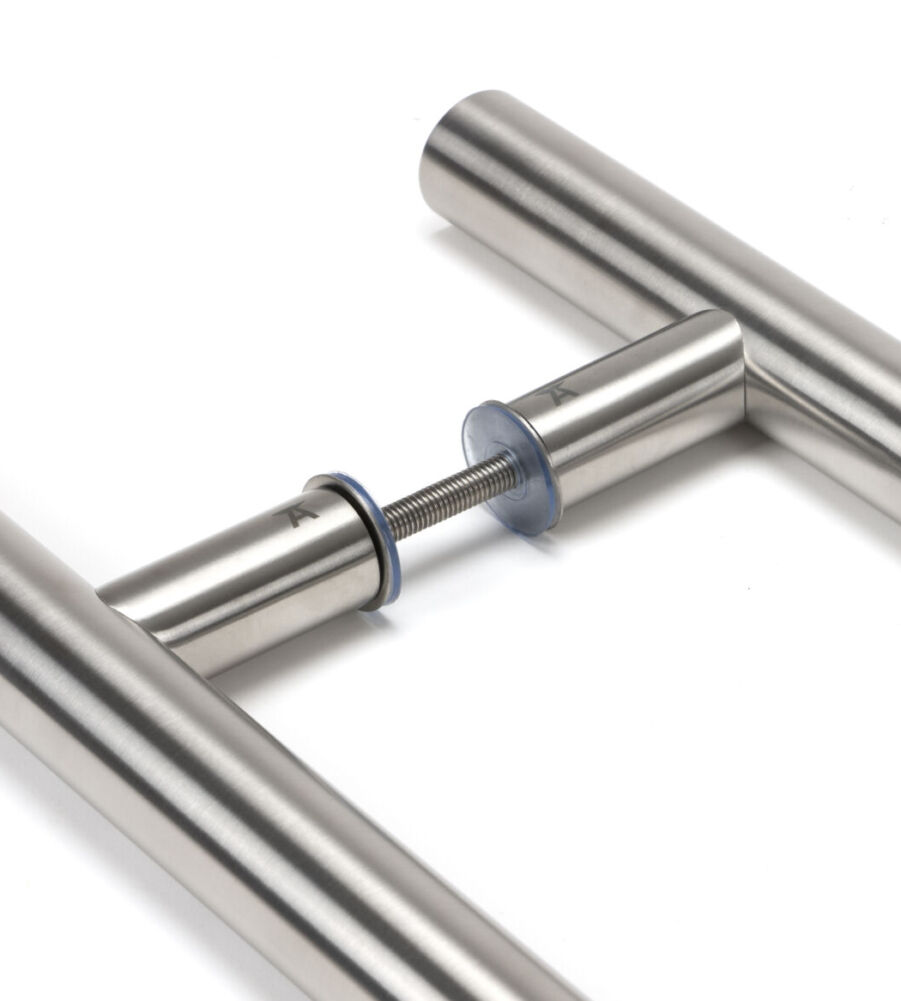 From The Anvil Satin SS (304) 100mm Back to Back Fixings for T Bar (2) - Image 3