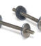 From The Anvil Satin SS (304) 100mm Back to Back Fixings for T Bar (2)