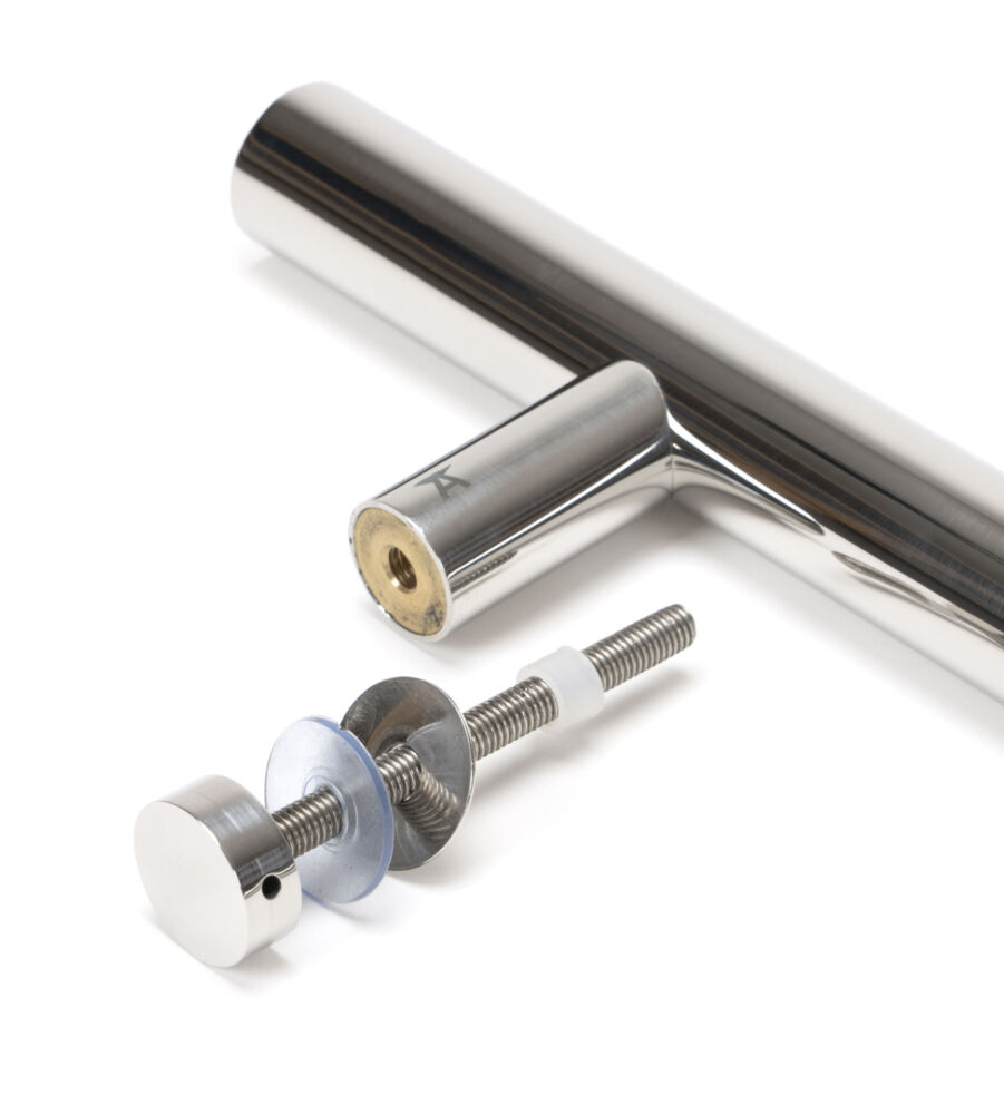 From The Anvil Polished SS (304) 100mm Bolt Fixings for T Bar (2) - Image 3
